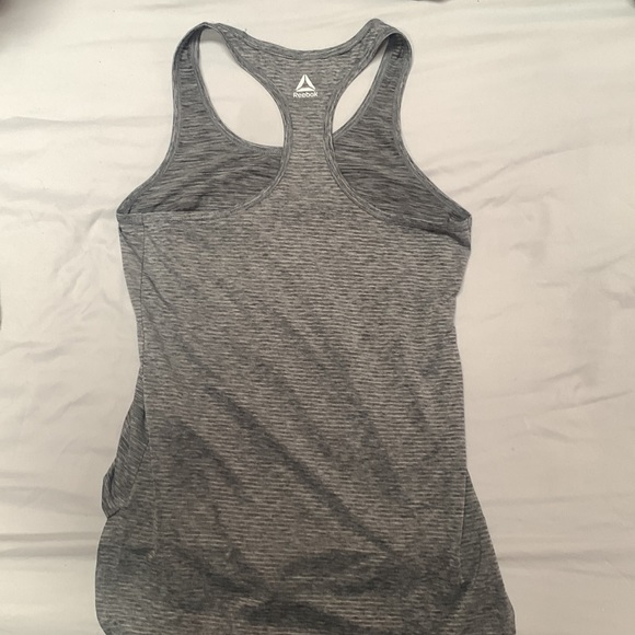 Gray and Silver Reebok Workout Tank - Picture 2 of 3